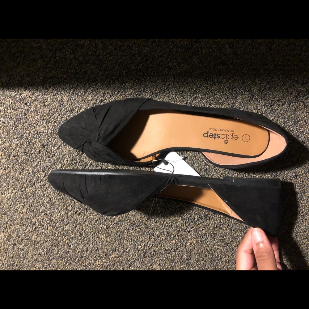 Black flats